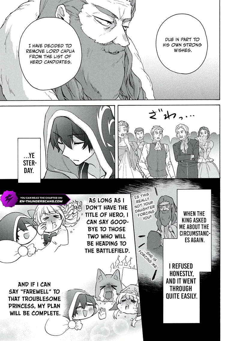 "Kukuku... Yatsu wa Shitennou no Naka demo Saijaku" to Kaikosareta Ore, Naze ka Yuusha to Seijo ni Shishou ni naru Chapter 21.2 — Page 6