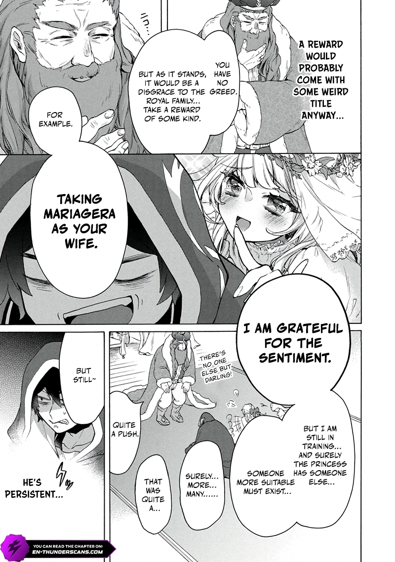 "Kukuku... Yatsu wa Shitennou no Naka demo Saijaku" to Kaikosareta Ore, Naze ka Yuusha to Seijo ni Shishou ni naru Chapter 21.2 — Page 8