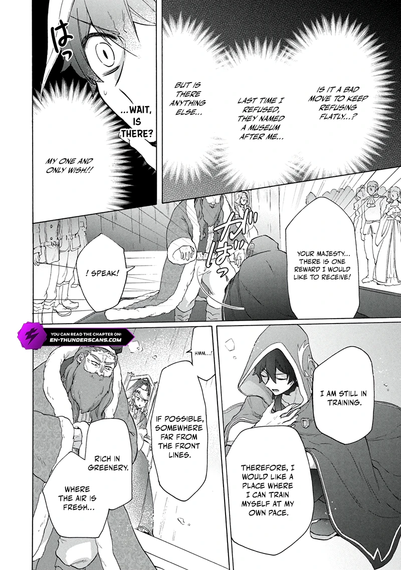 "Kukuku... Yatsu wa Shitennou no Naka demo Saijaku" to Kaikosareta Ore, Naze ka Yuusha to Seijo ni Shishou ni naru Chapter 21.2 — Page 9