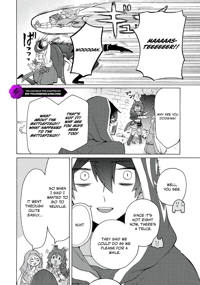 "Kukuku... Yatsu wa Shitennou no Naka demo Saijaku" to Kaikosareta Ore, Naze ka Yuusha to Seijo ni Shishou ni naru Chapter 21.2 — Page 13