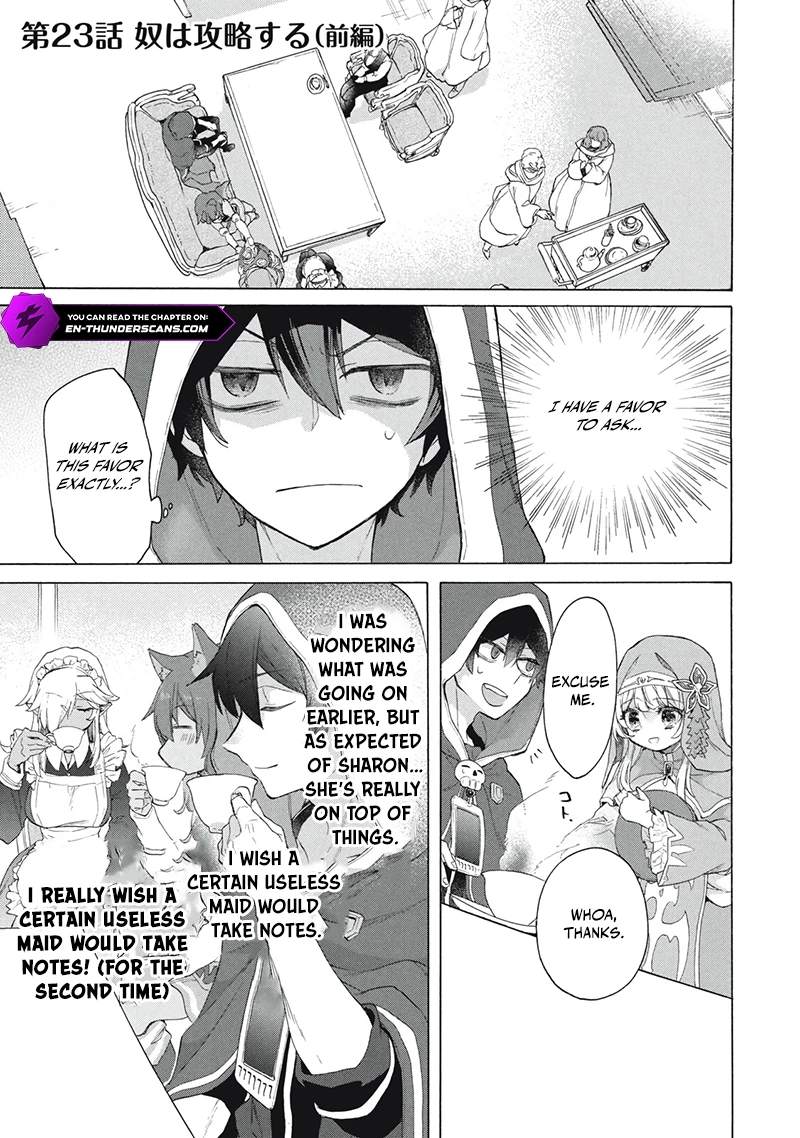 "Kukuku... Yatsu wa Shitennou no Naka demo Saijaku" to Kaikosareta Ore, Naze ka Yuusha to Seijo ni Shishou ni naru Chapter 23.1 — Page 2