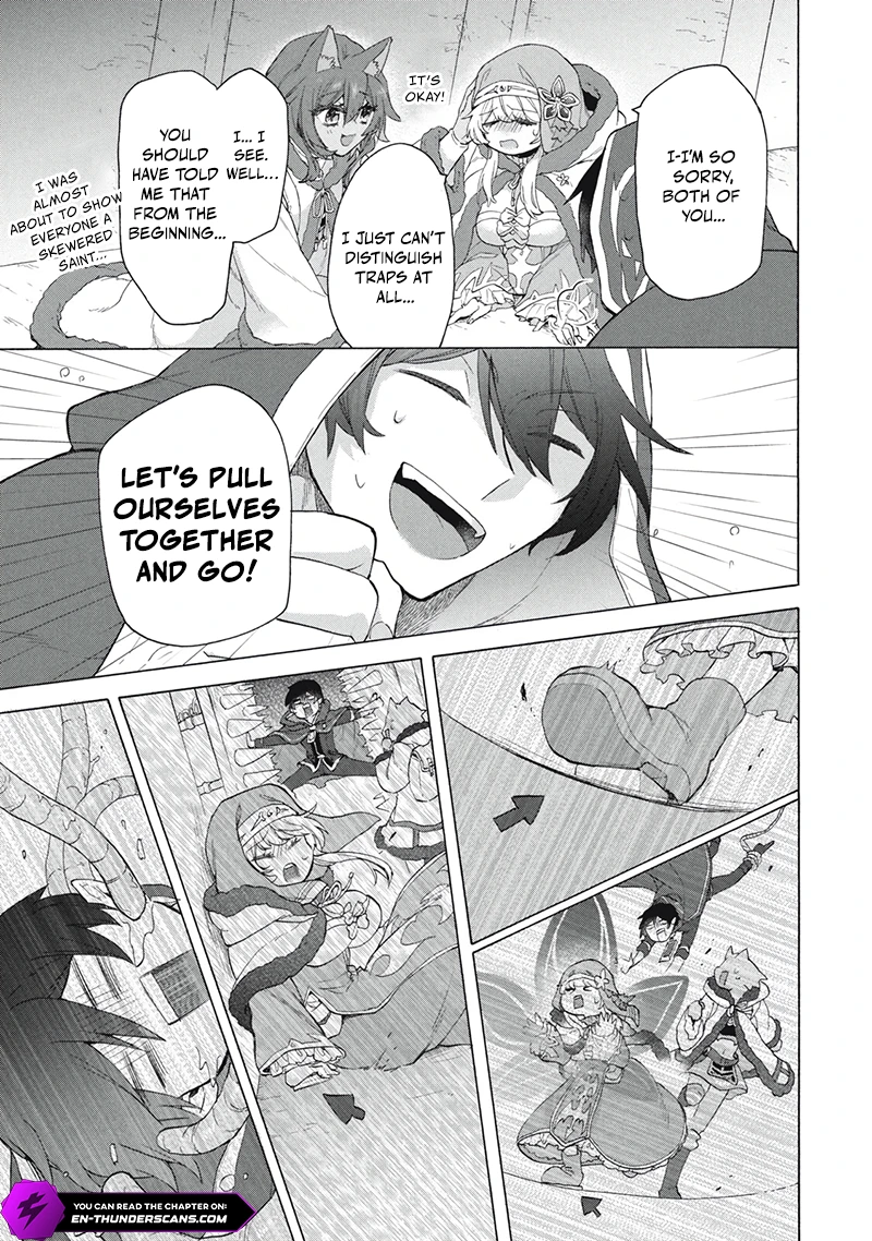 "Kukuku... Yatsu wa Shitennou no Naka demo Saijaku" to Kaikosareta Ore, Naze ka Yuusha to Seijo ni Shishou ni naru Chapter 23.1 — Page 18