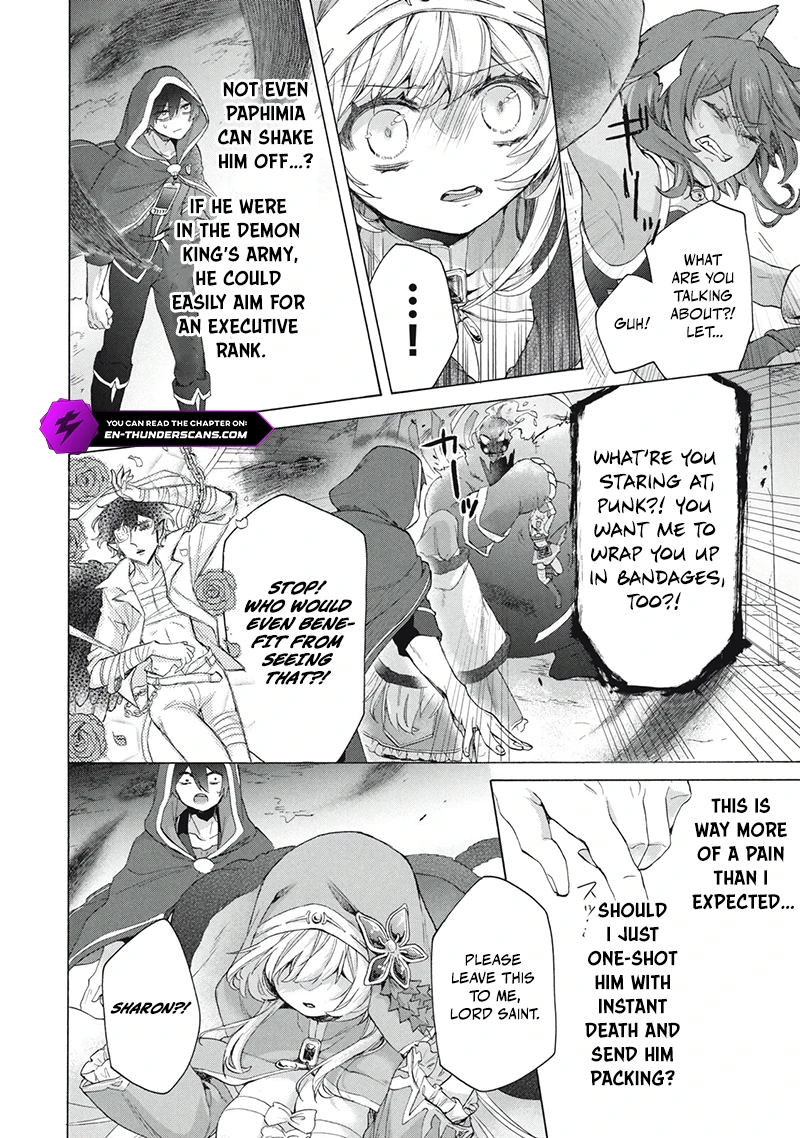 "Kukuku... Yatsu wa Shitennou no Naka demo Saijaku" to Kaikosareta Ore, Naze ka Yuusha to Seijo ni Shishou ni naru Chapter 23.2 — Page 6