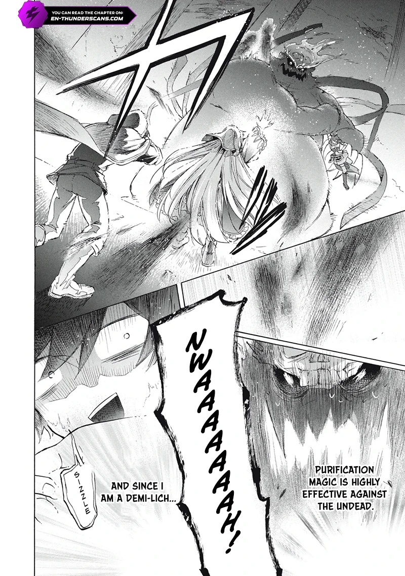 "Kukuku... Yatsu wa Shitennou no Naka demo Saijaku" to Kaikosareta Ore, Naze ka Yuusha to Seijo ni Shishou ni naru Chapter 23.2 — Page 7