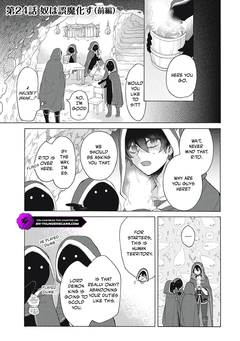 "Kukuku... Yatsu wa Shitennou no Naka demo Saijaku" to Kaikosareta Ore, Naze ka Yuusha to Seijo ni Shishou ni naru Chapter 24.1 — Page 2