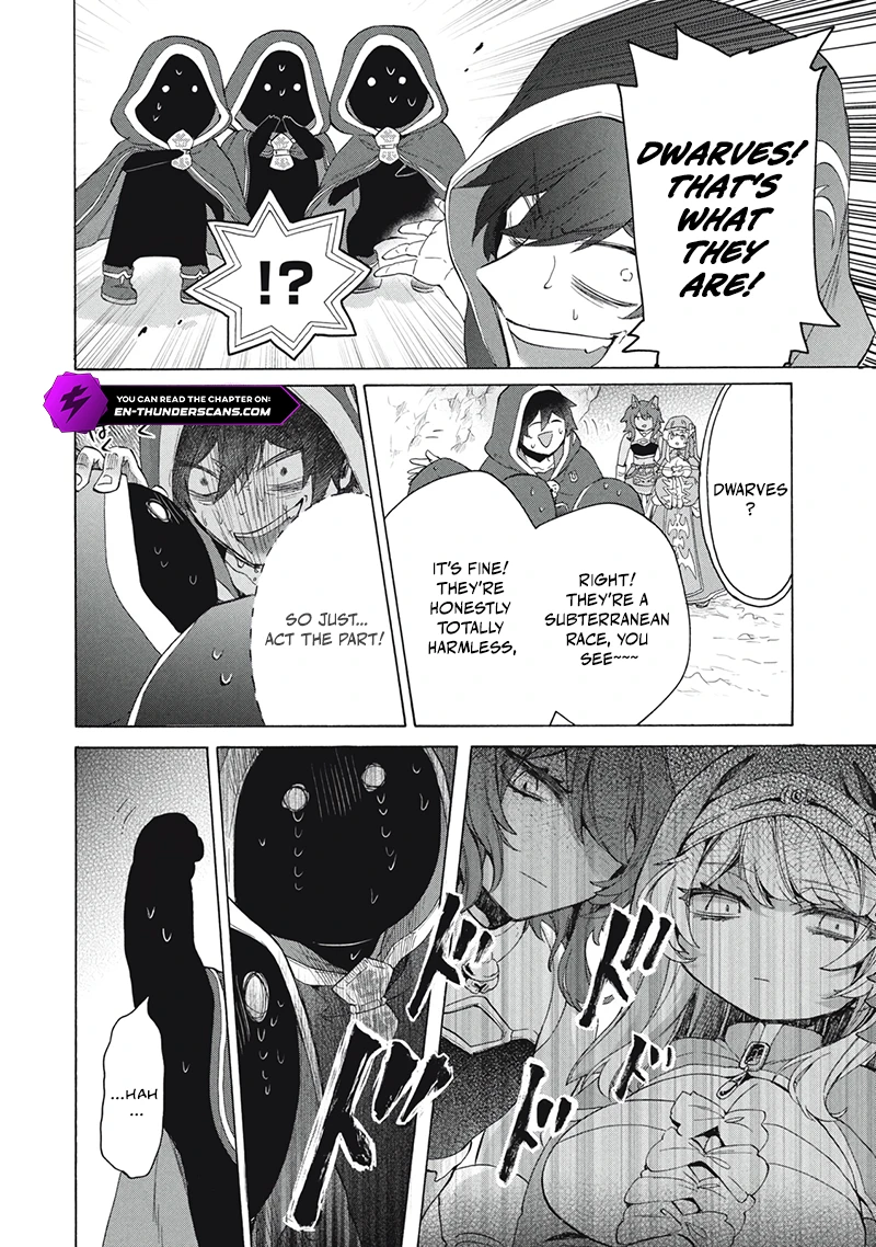 "Kukuku... Yatsu wa Shitennou no Naka demo Saijaku" to Kaikosareta Ore, Naze ka Yuusha to Seijo ni Shishou ni naru Chapter 24.1 — Page 10