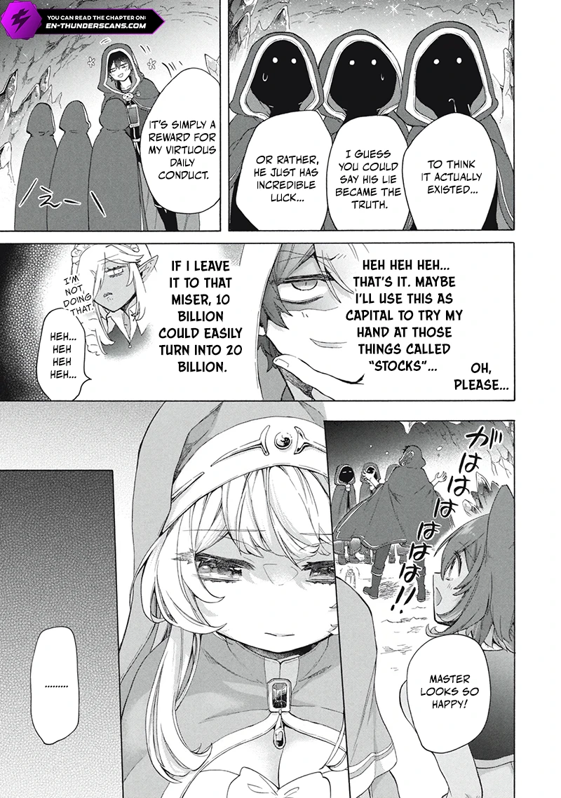 "Kukuku... Yatsu wa Shitennou no Naka demo Saijaku" to Kaikosareta Ore, Naze ka Yuusha to Seijo ni Shishou ni naru Chapter 24.1 — Page 17