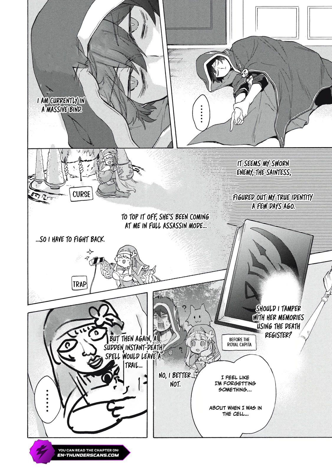 "Kukuku... Yatsu wa Shitennou no Naka demo Saijaku" to Kaikosareta Ore, Naze ka Yuusha to Seijo ni Shishou ni naru Chapter 25.1 — Page 6