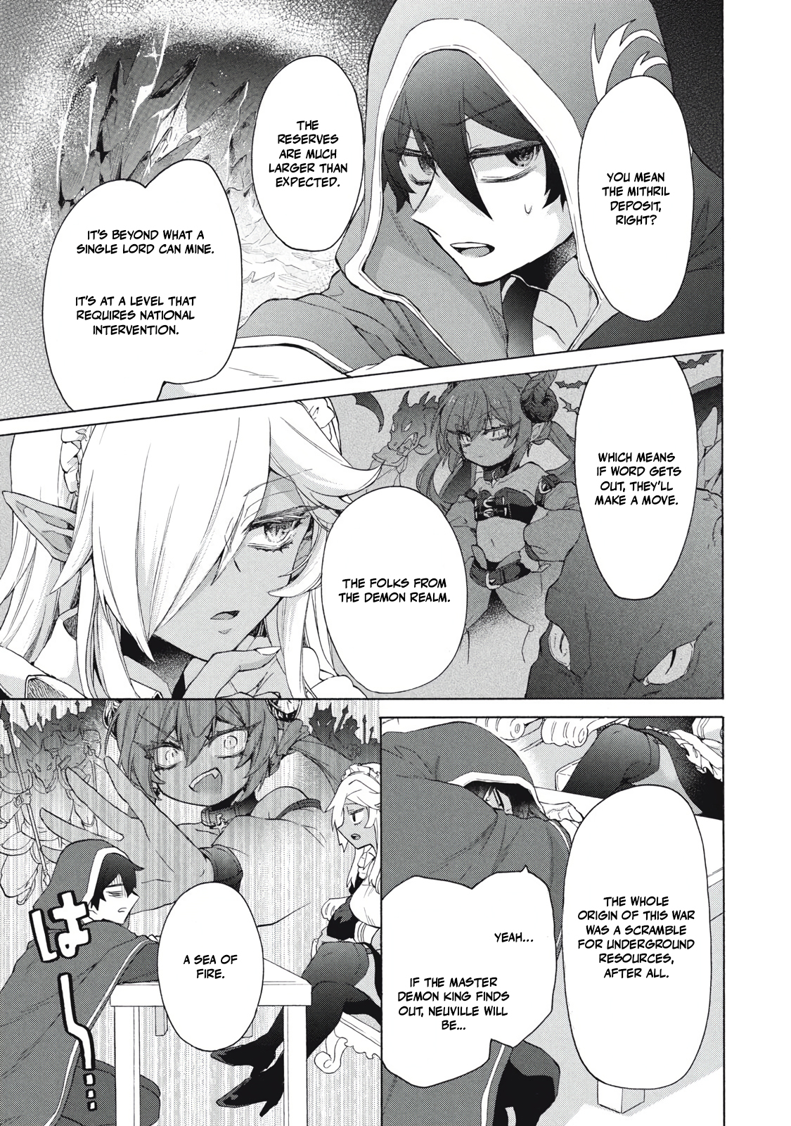 "Kukuku... Yatsu wa Shitennou no Naka demo Saijaku" to Kaikosareta Ore, Naze ka Yuusha to Seijo ni Shishou ni naru Chapter 25.1 — Page 9