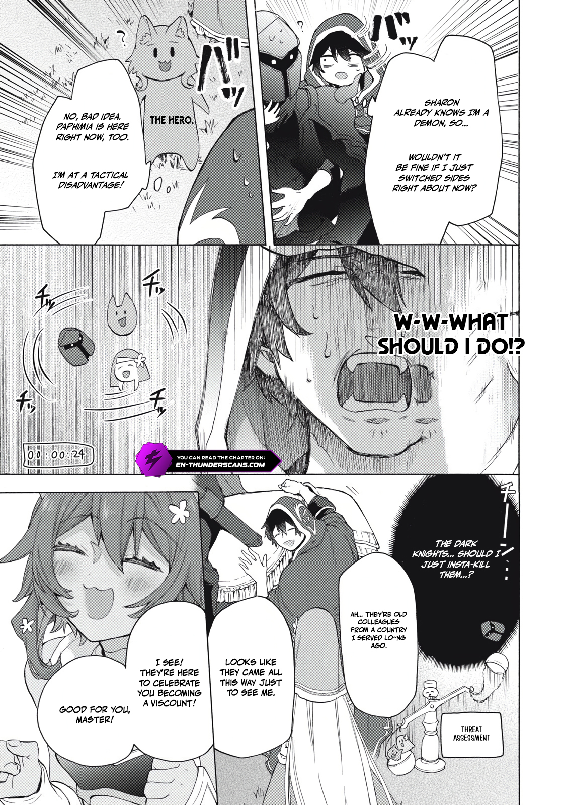 "Kukuku... Yatsu wa Shitennou no Naka demo Saijaku" to Kaikosareta Ore, Naze ka Yuusha to Seijo ni Shishou ni naru Chapter 25.2 — Page 5