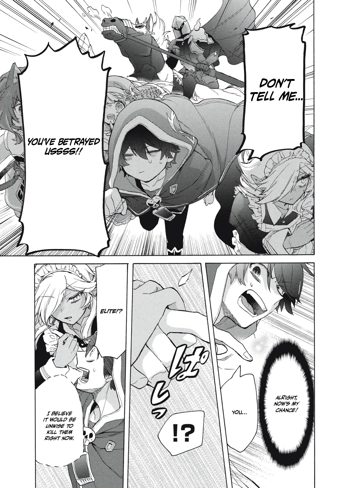 "Kukuku... Yatsu wa Shitennou no Naka demo Saijaku" to Kaikosareta Ore, Naze ka Yuusha to Seijo ni Shishou ni naru Chapter 25.2 — Page 7