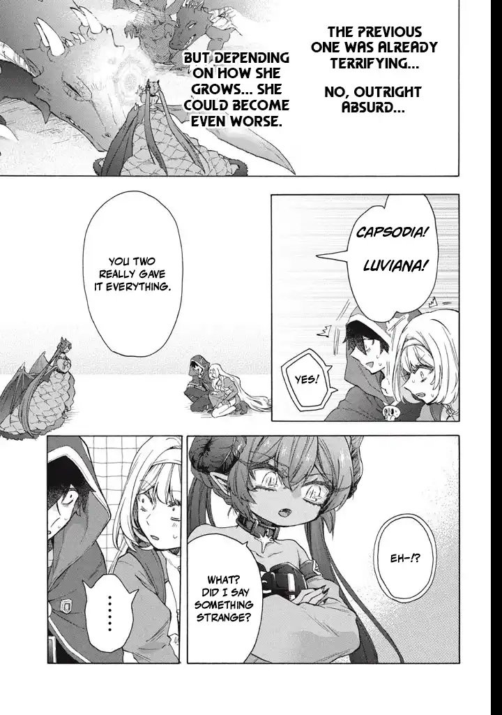 "Kukuku... Yatsu wa Shitennou no Naka demo Saijaku" to Kaikosareta Ore, Naze ka Yuusha to Seijo ni Shishou ni naru Chapter 34.2 — Page 5
