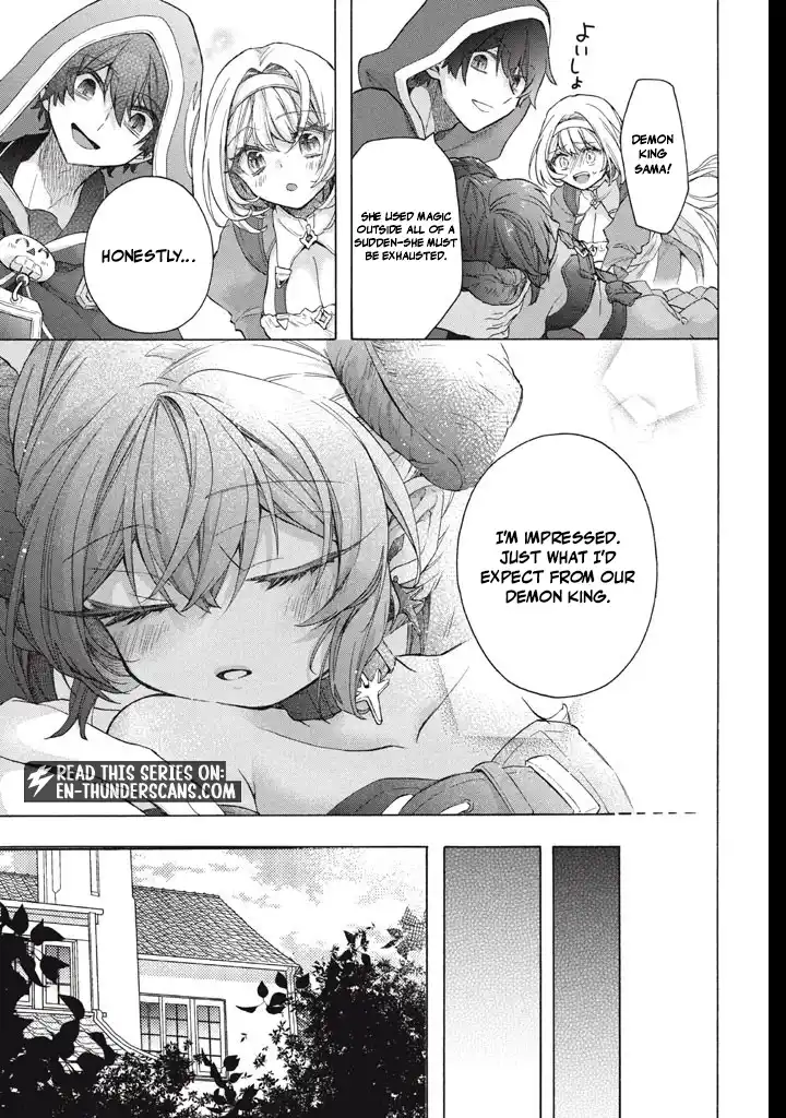 "Kukuku... Yatsu wa Shitennou no Naka demo Saijaku" to Kaikosareta Ore, Naze ka Yuusha to Seijo ni Shishou ni naru Chapter 34.2 — Page 7
