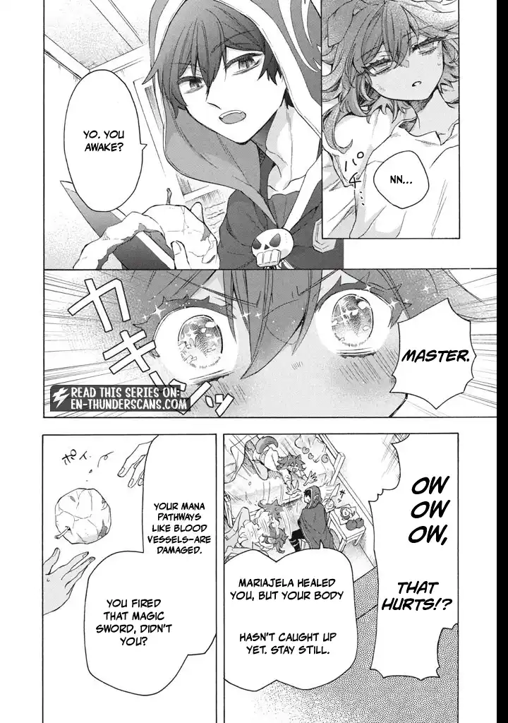 "Kukuku... Yatsu wa Shitennou no Naka demo Saijaku" to Kaikosareta Ore, Naze ka Yuusha to Seijo ni Shishou ni naru Chapter 34.2 — Page 8