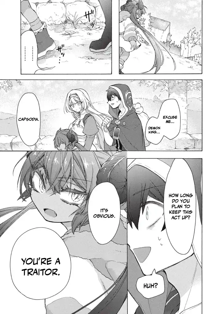 "Kukuku... Yatsu wa Shitennou no Naka demo Saijaku" to Kaikosareta Ore, Naze ka Yuusha to Seijo ni Shishou ni naru Chapter 35.1 — Page 8