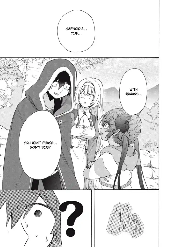 "Kukuku... Yatsu wa Shitennou no Naka demo Saijaku" to Kaikosareta Ore, Naze ka Yuusha to Seijo ni Shishou ni naru Chapter 35.1 — Page 12