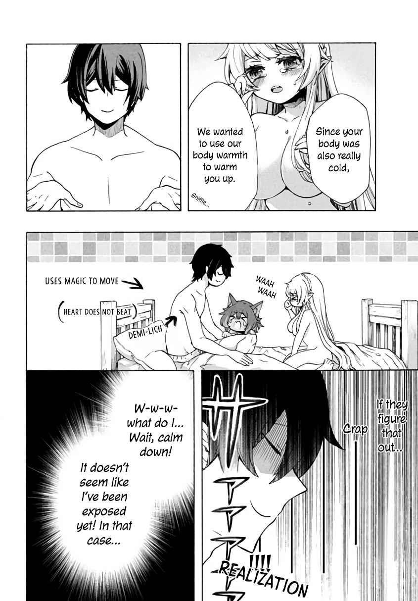 "Kukuku... Yatsu wa Shitennou no Naka demo Saijaku" to Kaikosareta Ore, Naze ka Yuusha to Seijo ni Shishou ni naru Chapter 4.1 — Page 8