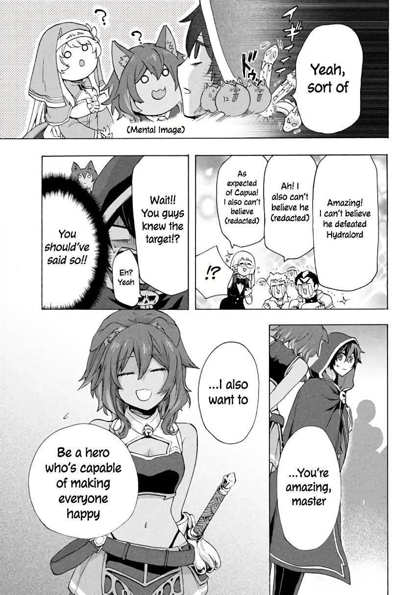 "Kukuku... Yatsu wa Shitennou no Naka demo Saijaku" to Kaikosareta Ore, Naze ka Yuusha to Seijo ni Shishou ni naru Chapter 6.1 — Page 3