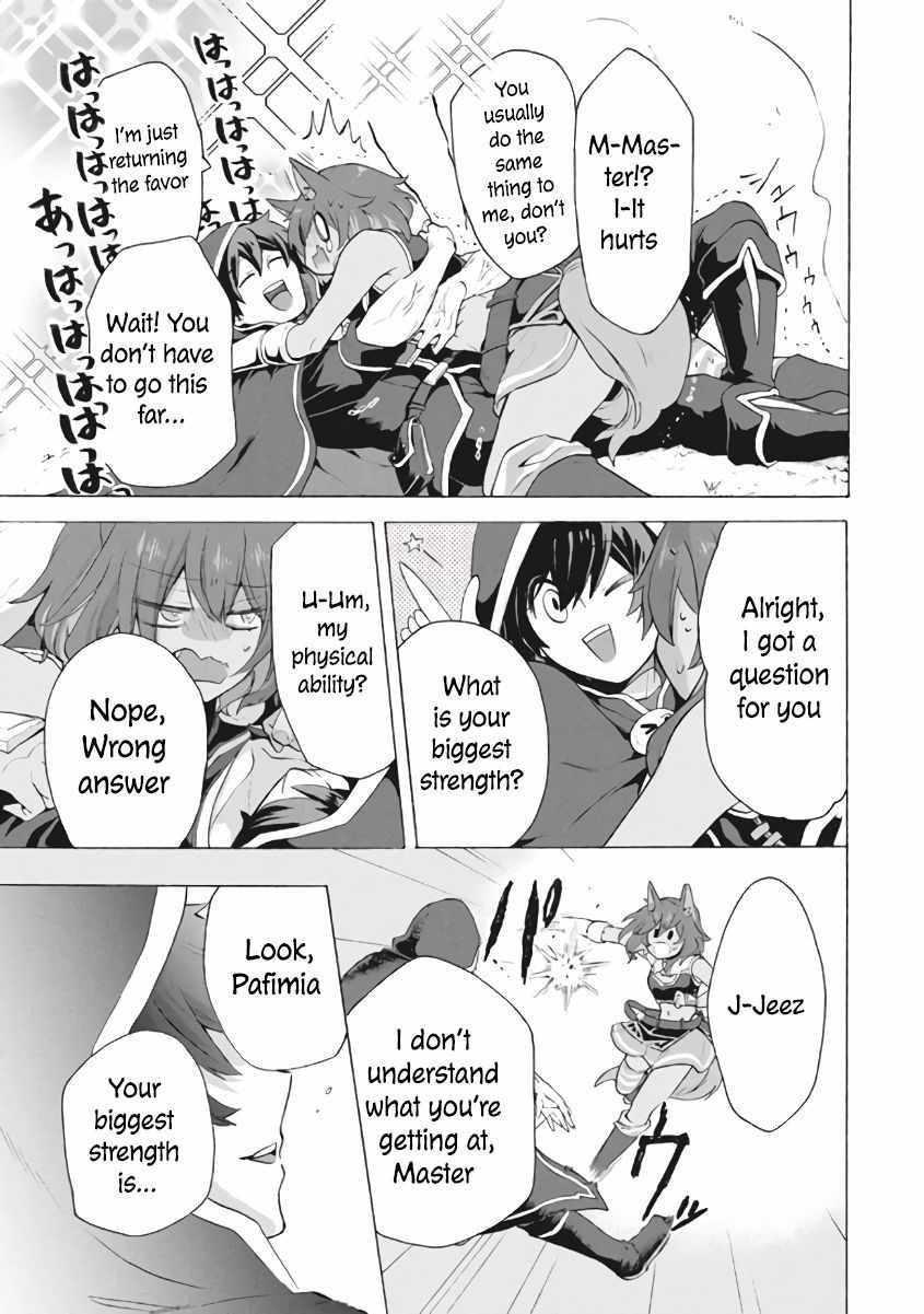 "Kukuku... Yatsu wa Shitennou no Naka demo Saijaku" to Kaikosareta Ore, Naze ka Yuusha to Seijo ni Shishou ni naru Chapter 7.1 — Page 3