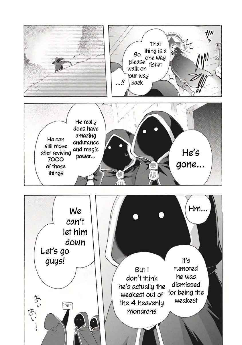 "Kukuku... Yatsu wa Shitennou no Naka demo Saijaku" to Kaikosareta Ore, Naze ka Yuusha to Seijo ni Shishou ni naru Chapter 9.1 — Page 9
