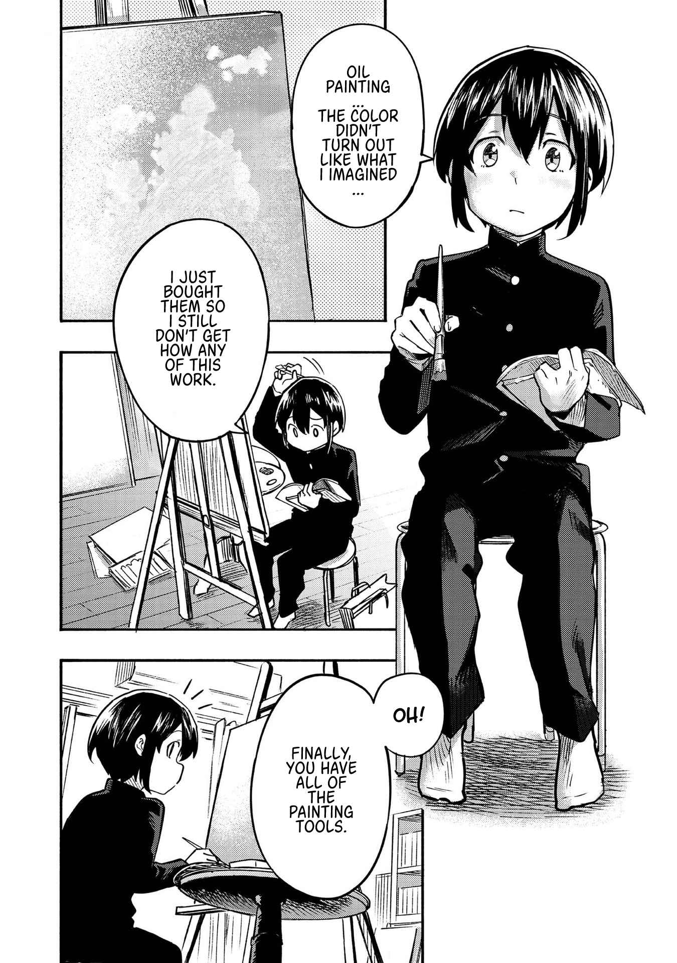 Kyou mo E ni Kaita Mochi ga Umai Chapter 1 — Page 4