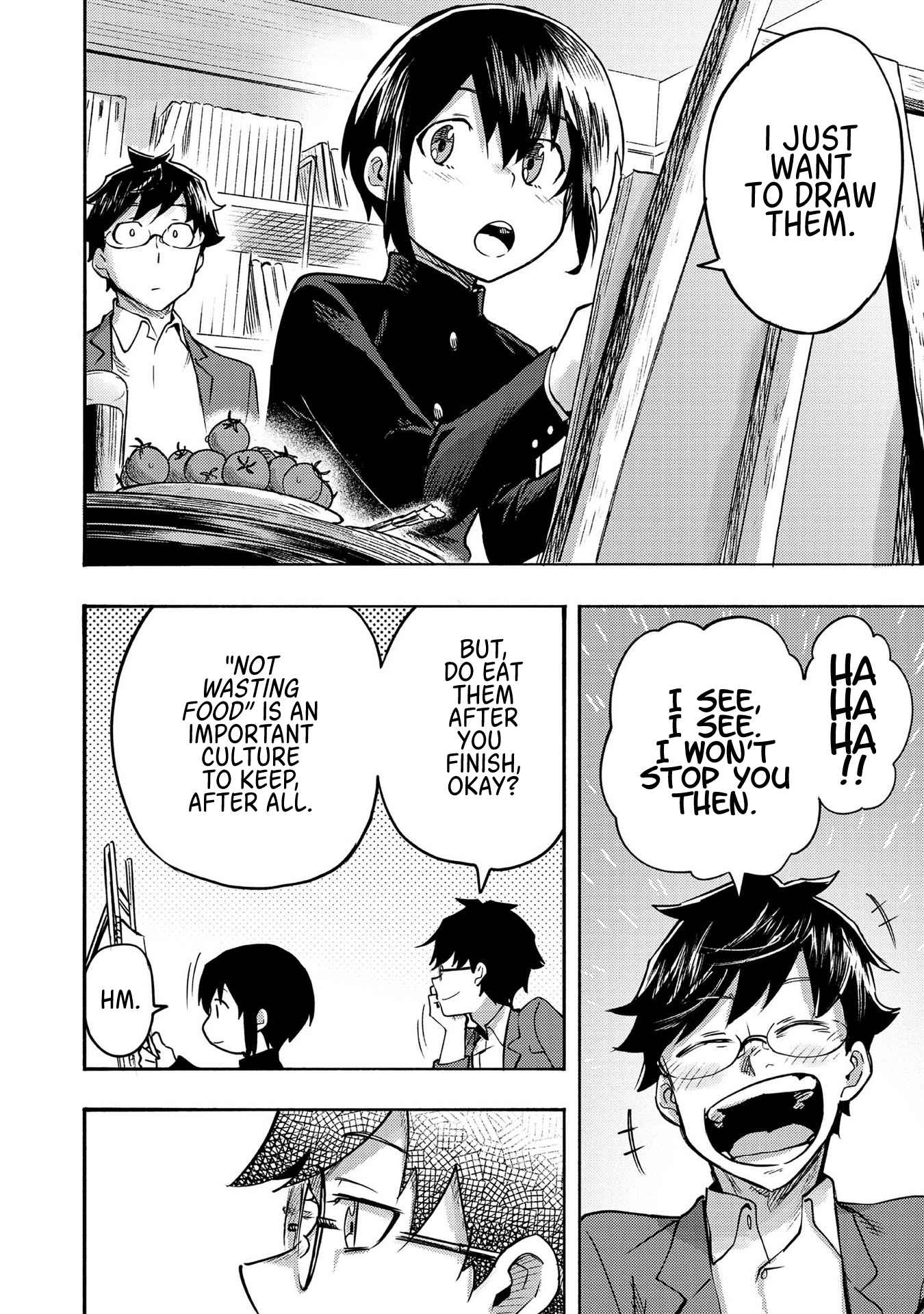 Kyou mo E ni Kaita Mochi ga Umai Chapter 1 — Page 8