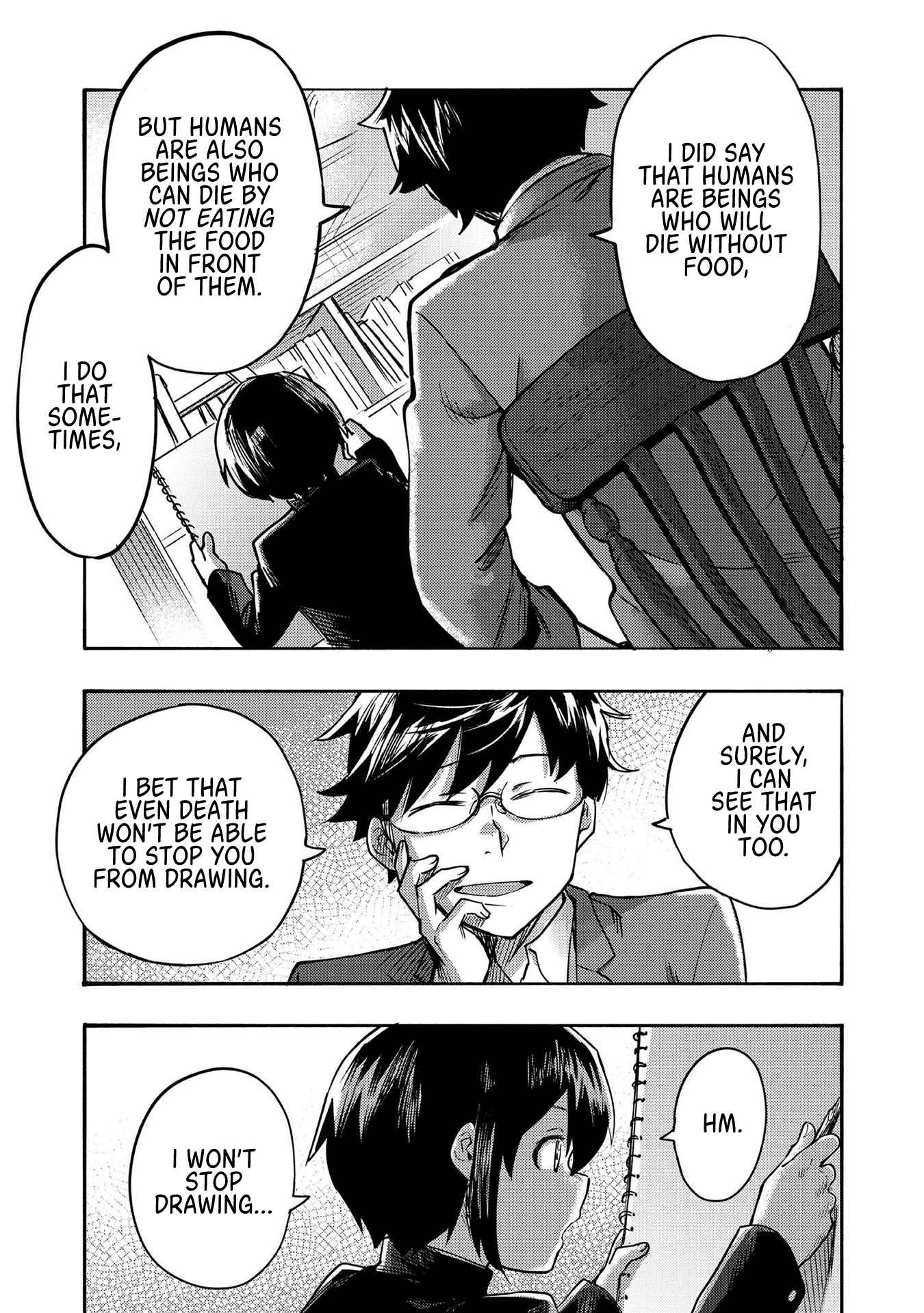 Kyou mo E ni Kaita Mochi ga Umai Chapter 1 — Page 9