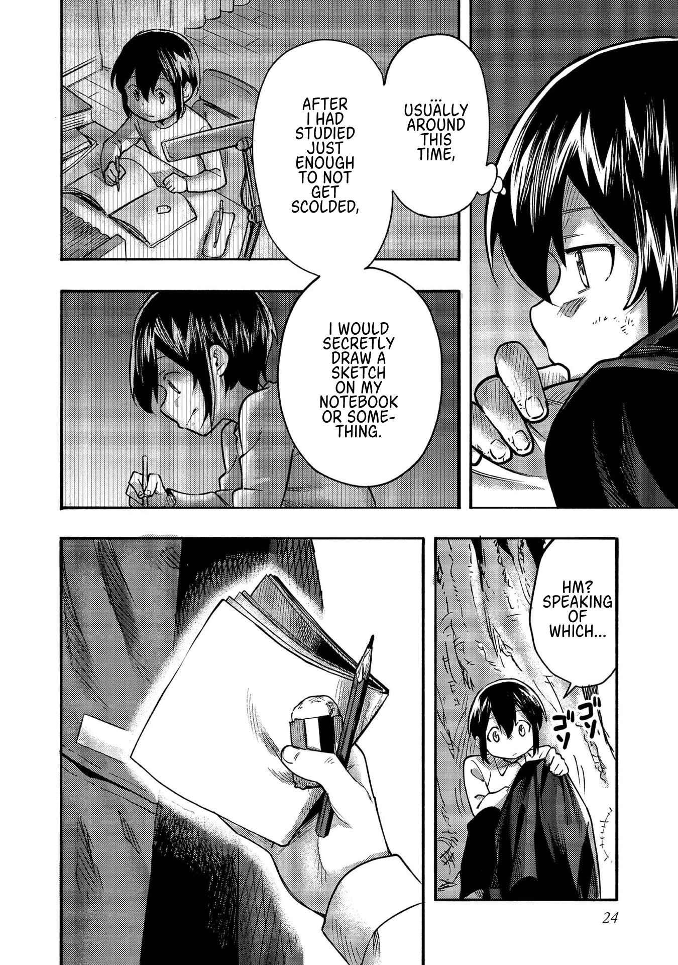 Kyou mo E ni Kaita Mochi ga Umai Chapter 1 — Page 21
