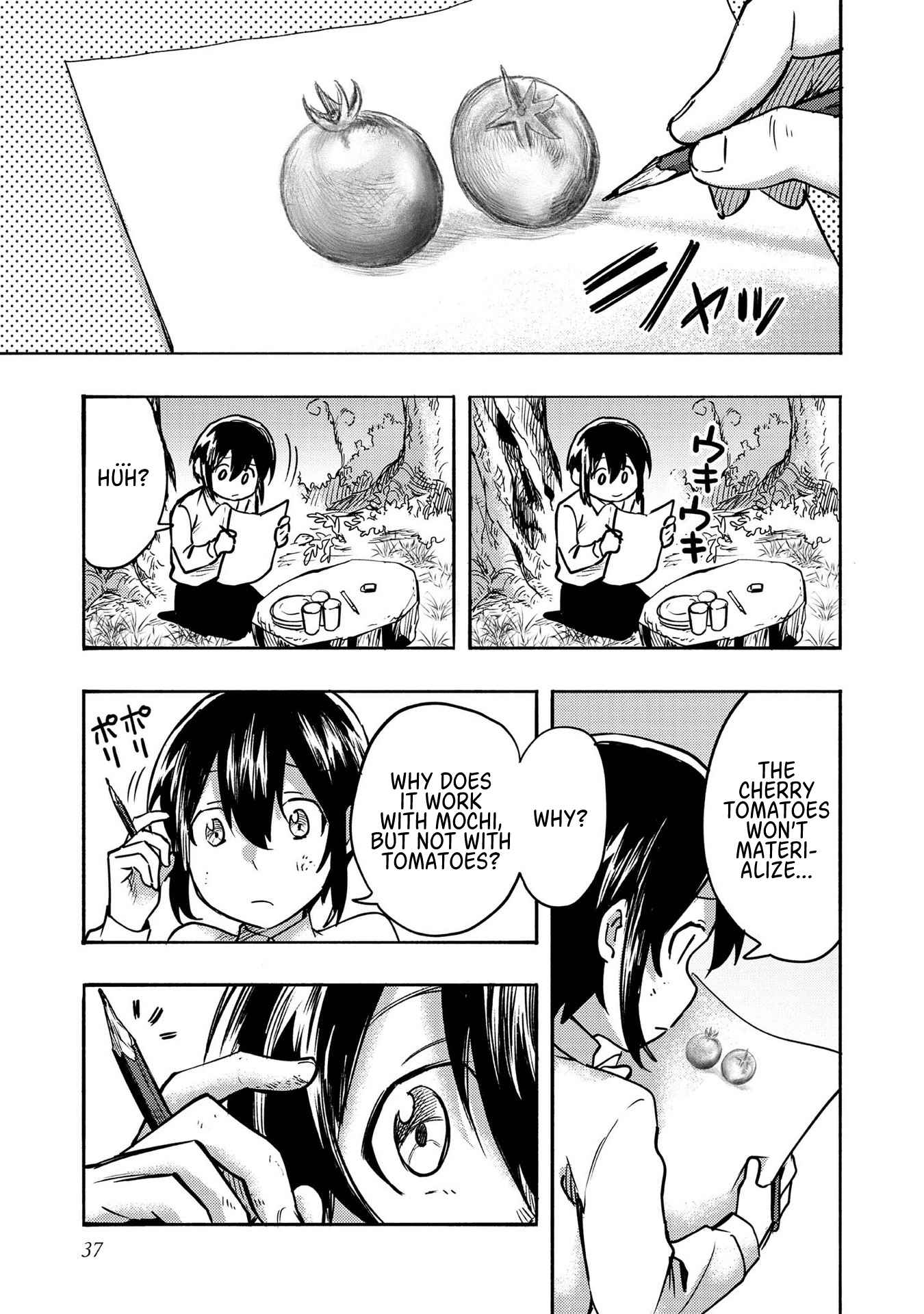 Kyou mo E ni Kaita Mochi ga Umai Chapter 1 — Page 33