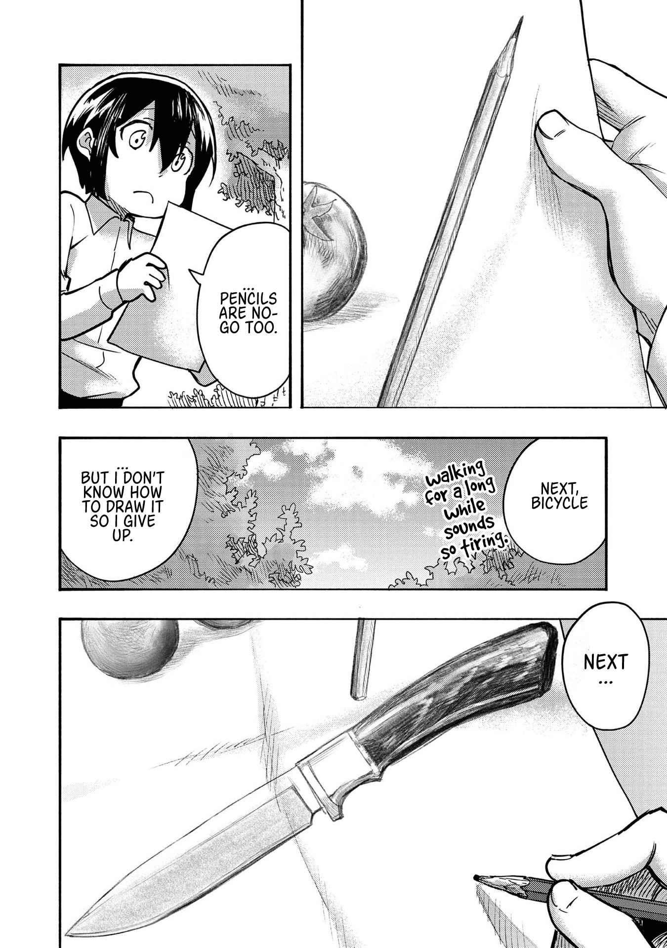 Kyou mo E ni Kaita Mochi ga Umai Chapter 1 — Page 34