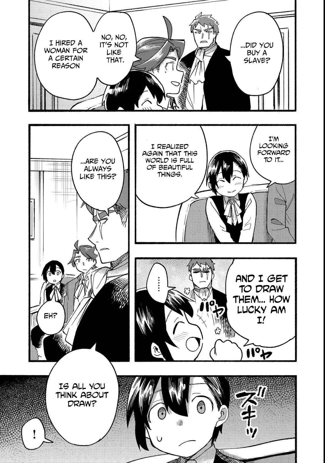 Kyou mo E ni Kaita Mochi ga Umai Chapter 14 — Page 13