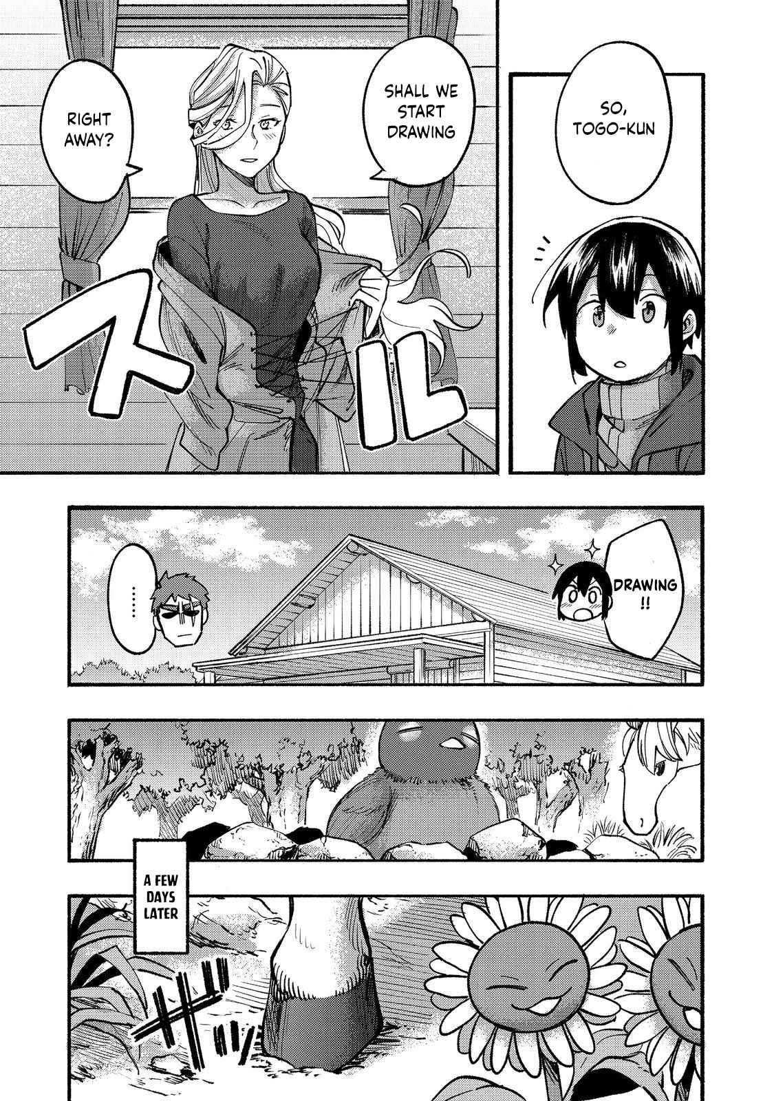 Kyou mo E ni Kaita Mochi ga Umai Chapter 15 — Page 21