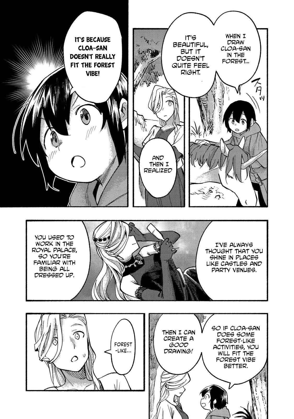 Kyou mo E ni Kaita Mochi ga Umai Chapter 15 — Page 23
