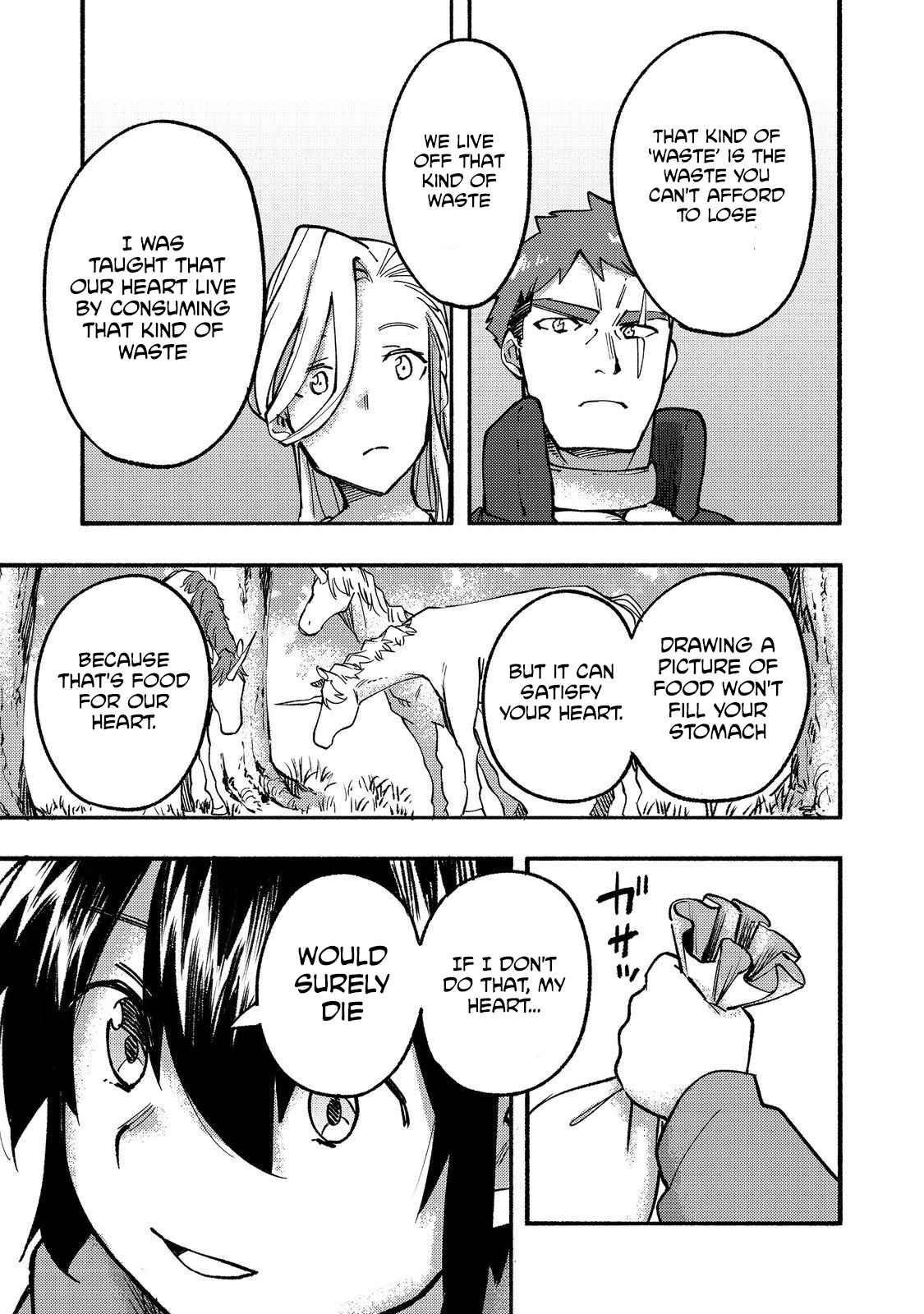 Kyou mo E ni Kaita Mochi ga Umai Chapter 15 — Page 31