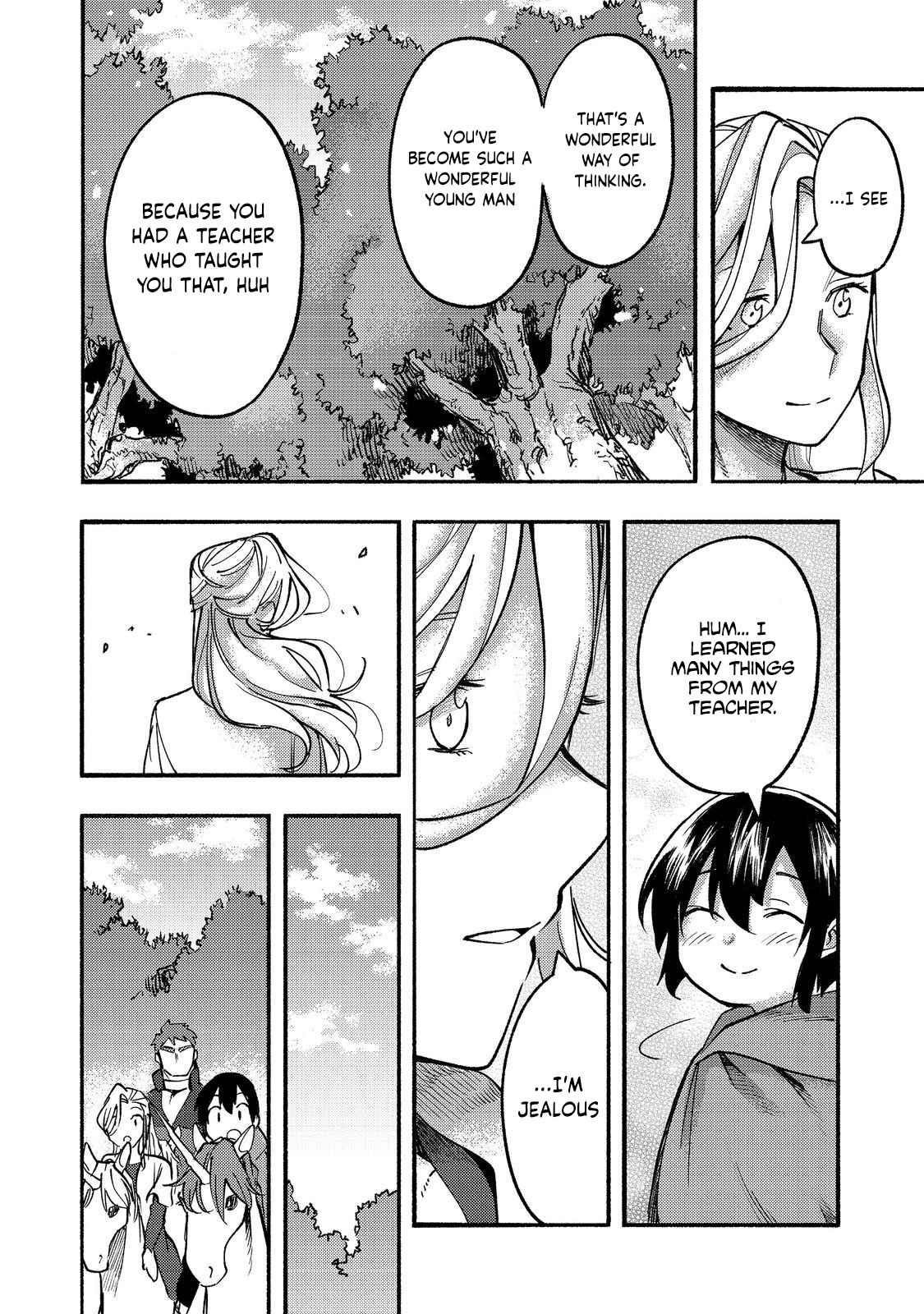 Kyou mo E ni Kaita Mochi ga Umai Chapter 15 — Page 32