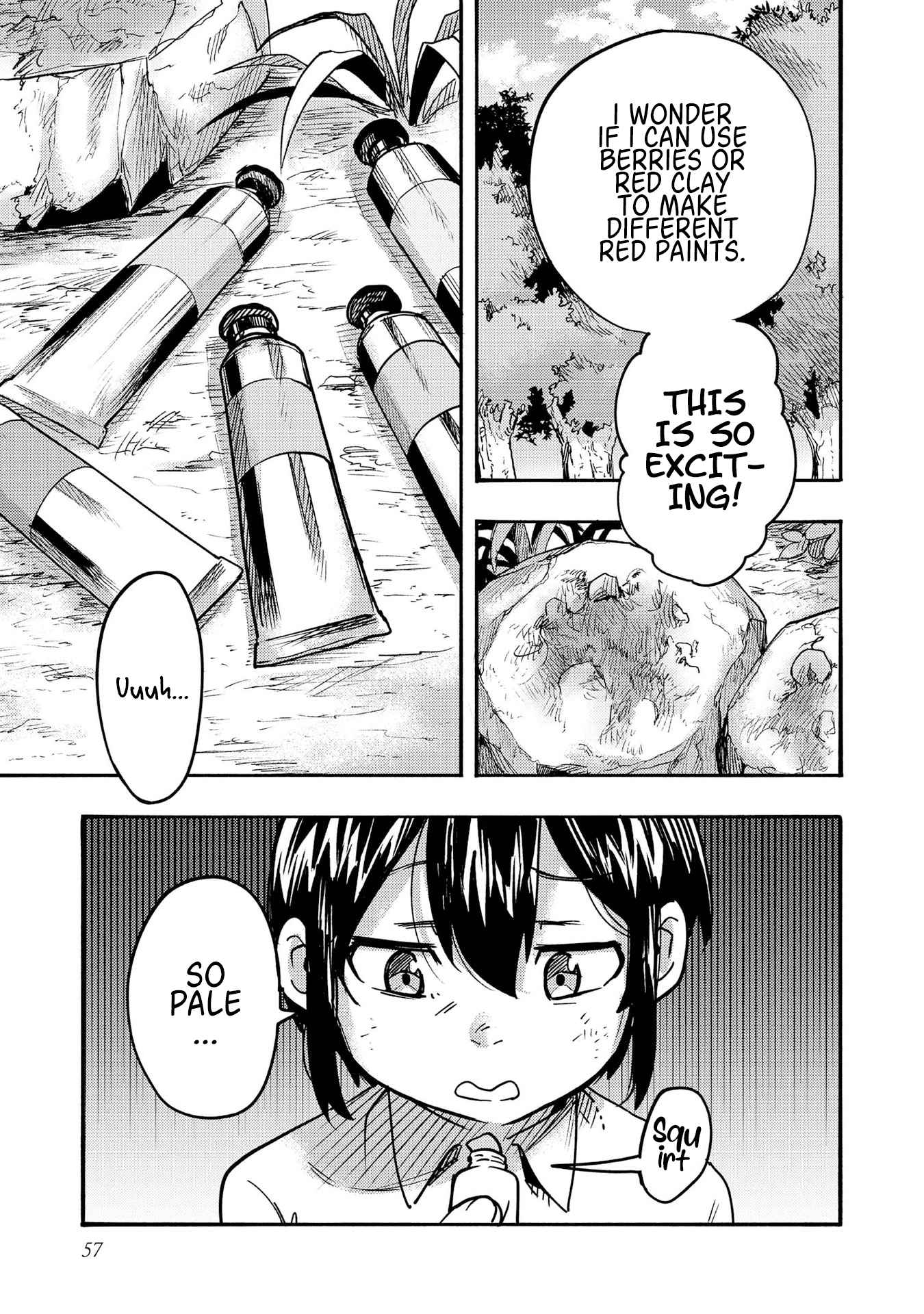 Kyou mo E ni Kaita Mochi ga Umai Chapter 2 — Page 9