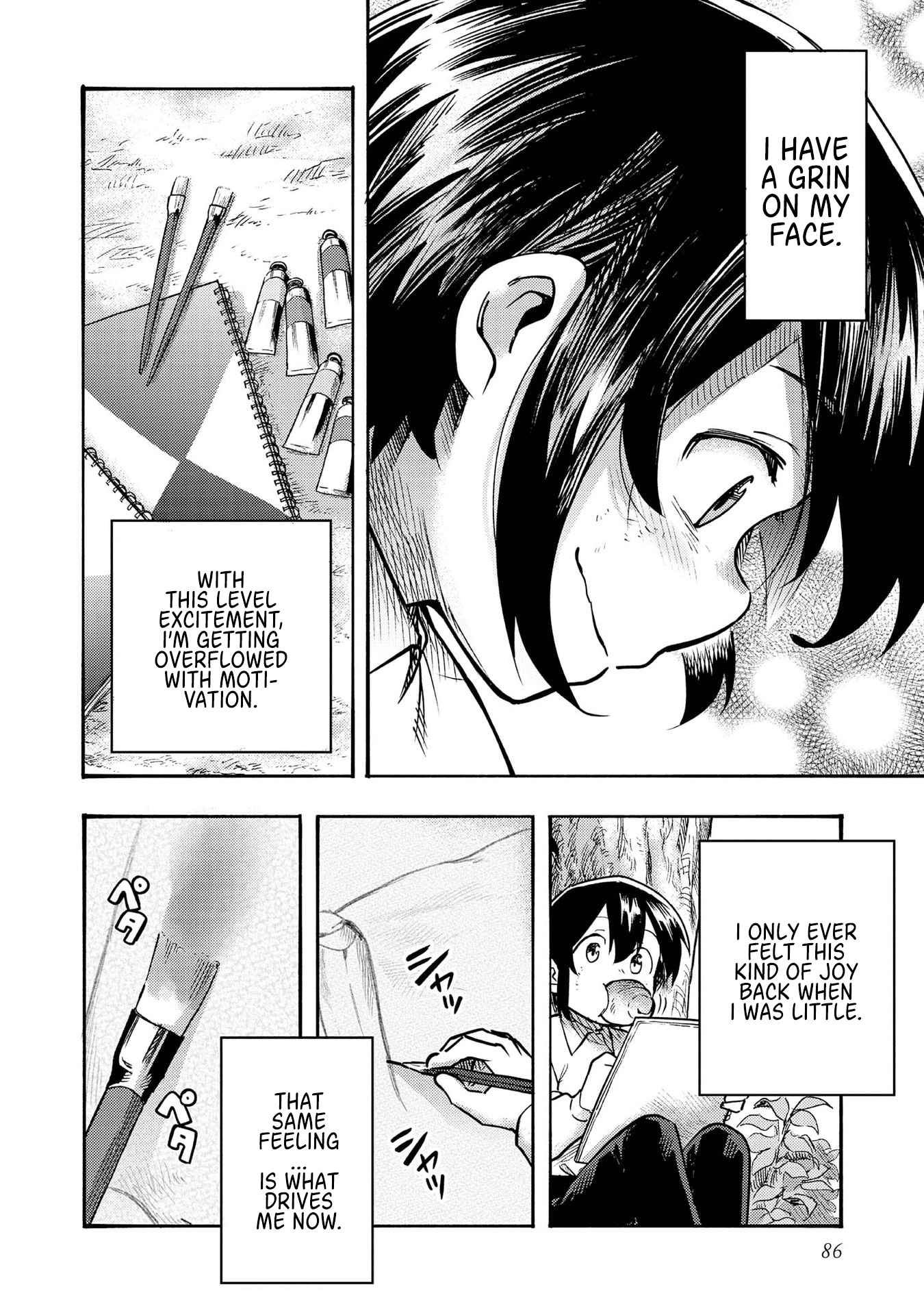 Kyou mo E ni Kaita Mochi ga Umai Chapter 2 — Page 37