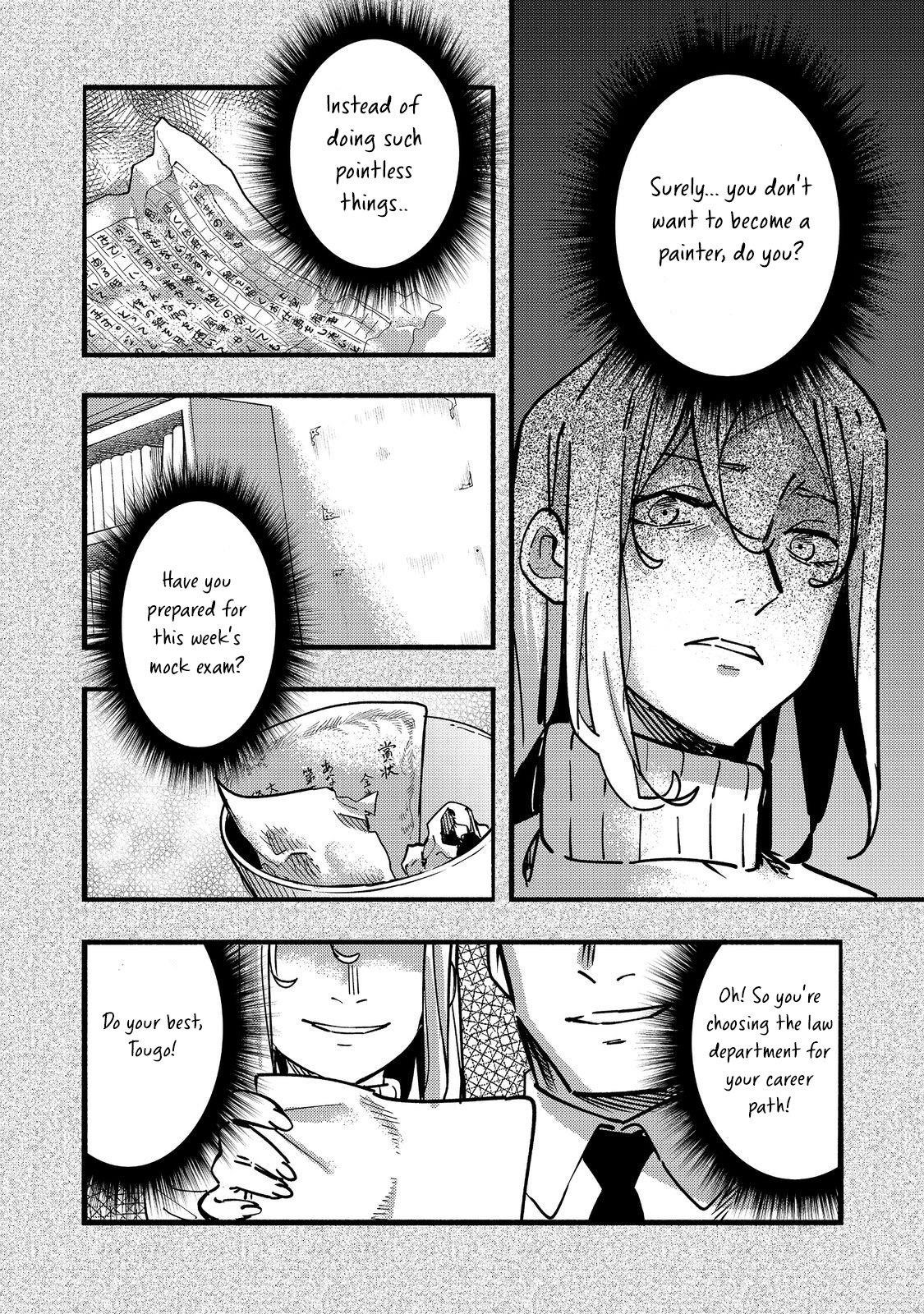 Kyou mo E ni Kaita Mochi ga Umai Chapter 22 — Page 30