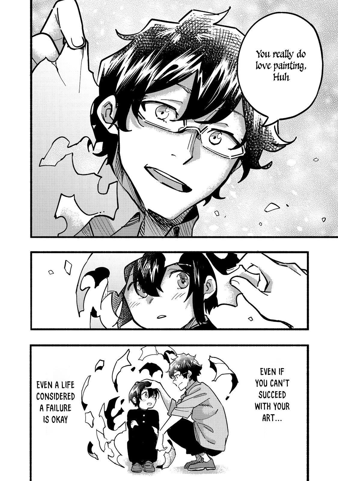 Kyou mo E ni Kaita Mochi ga Umai Chapter 22 — Page 32
