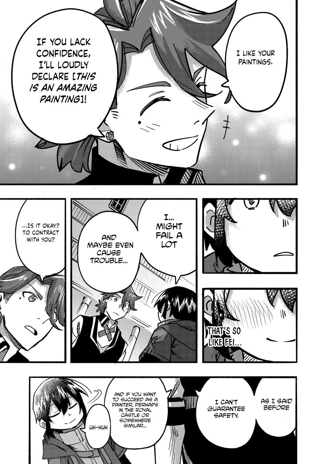 Kyou mo E ni Kaita Mochi ga Umai Chapter 22 — Page 37