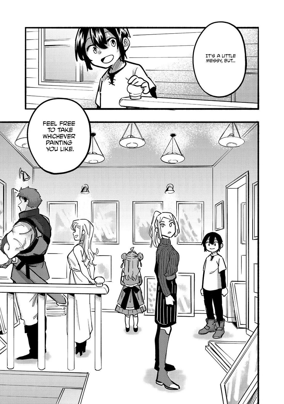 Kyou mo E ni Kaita Mochi ga Umai Chapter 23 — Page 14