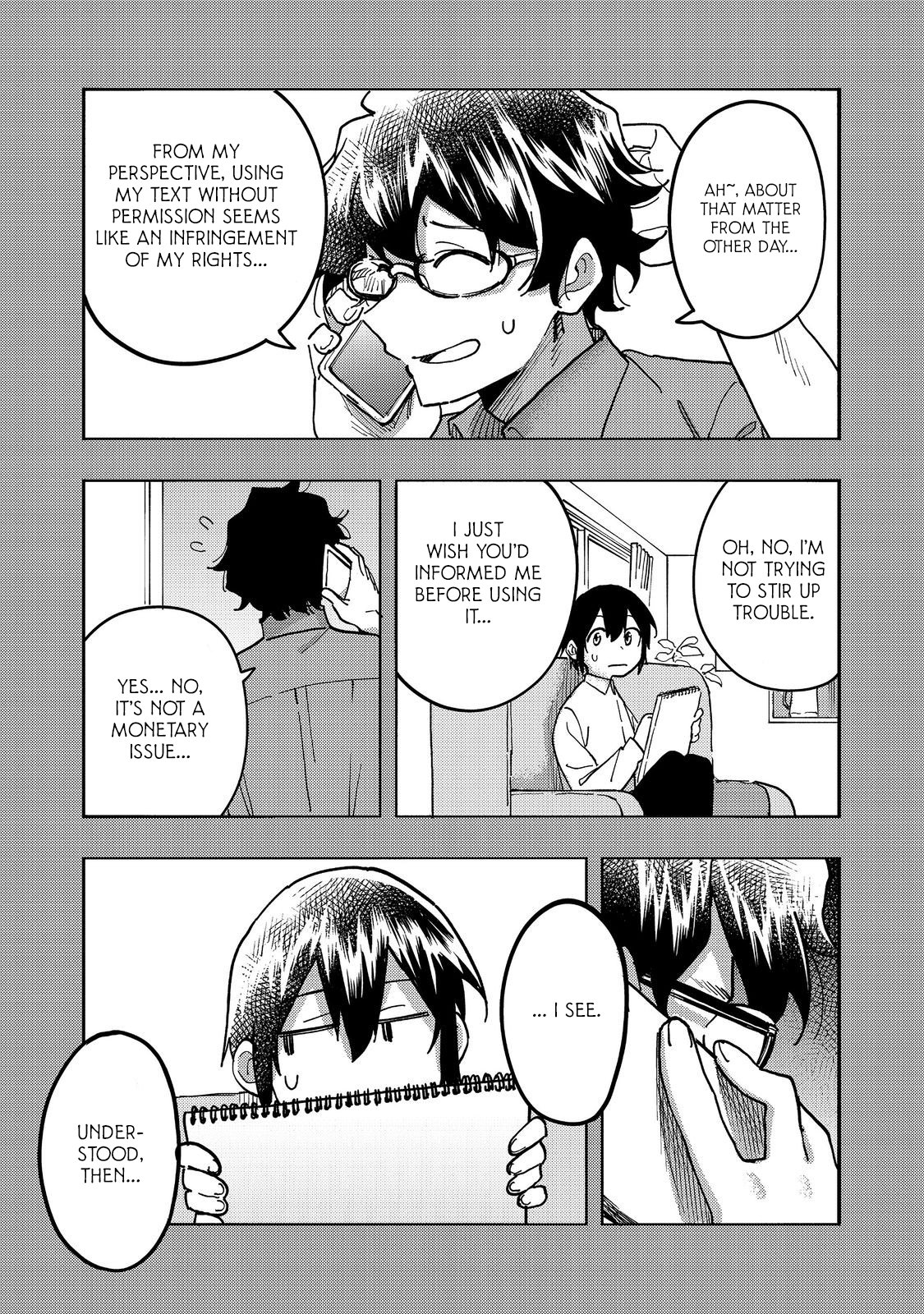 Kyou mo E ni Kaita Mochi ga Umai Chapter 25 — Page 33