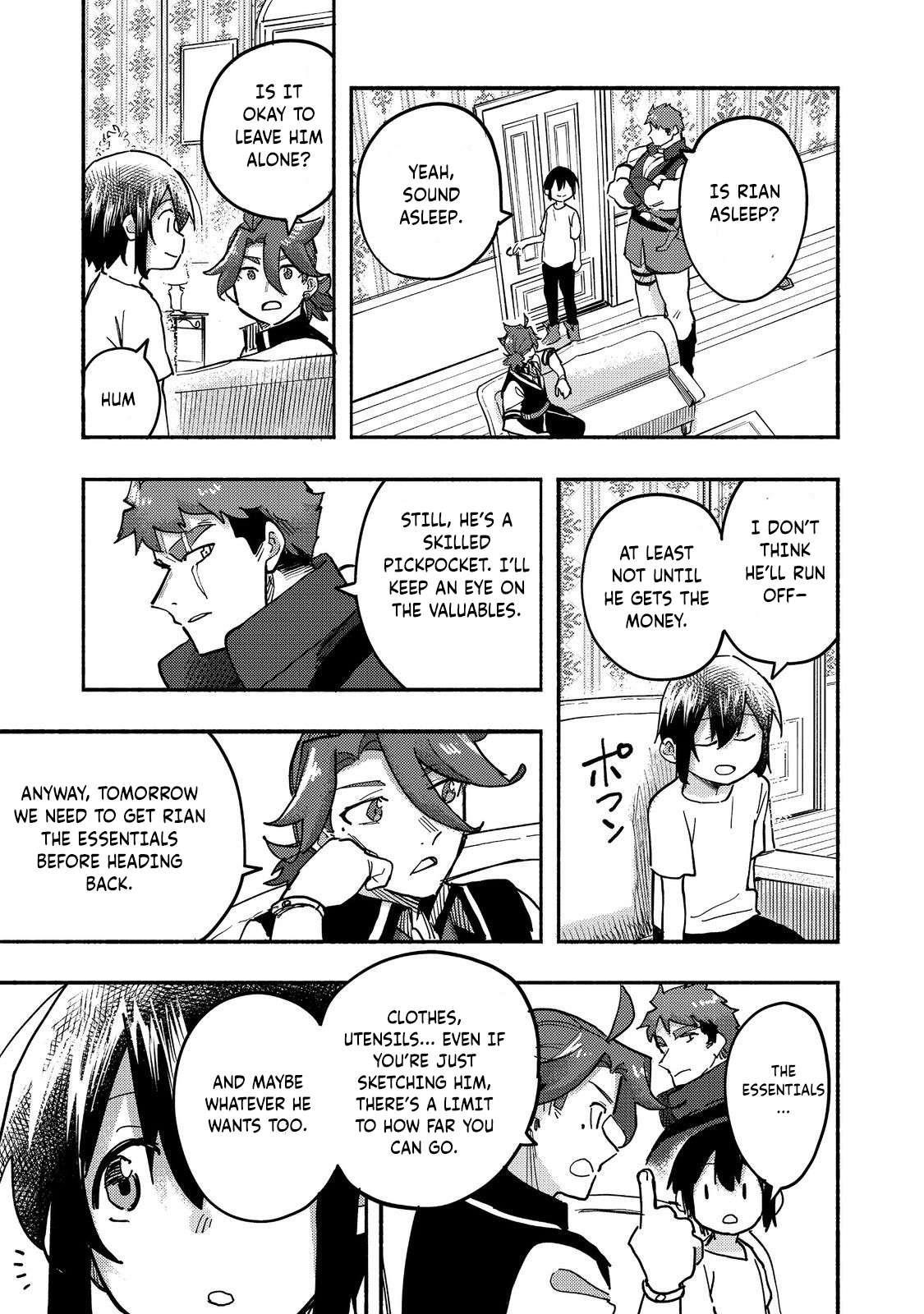 Kyou mo E ni Kaita Mochi ga Umai Chapter 26 — Page 21