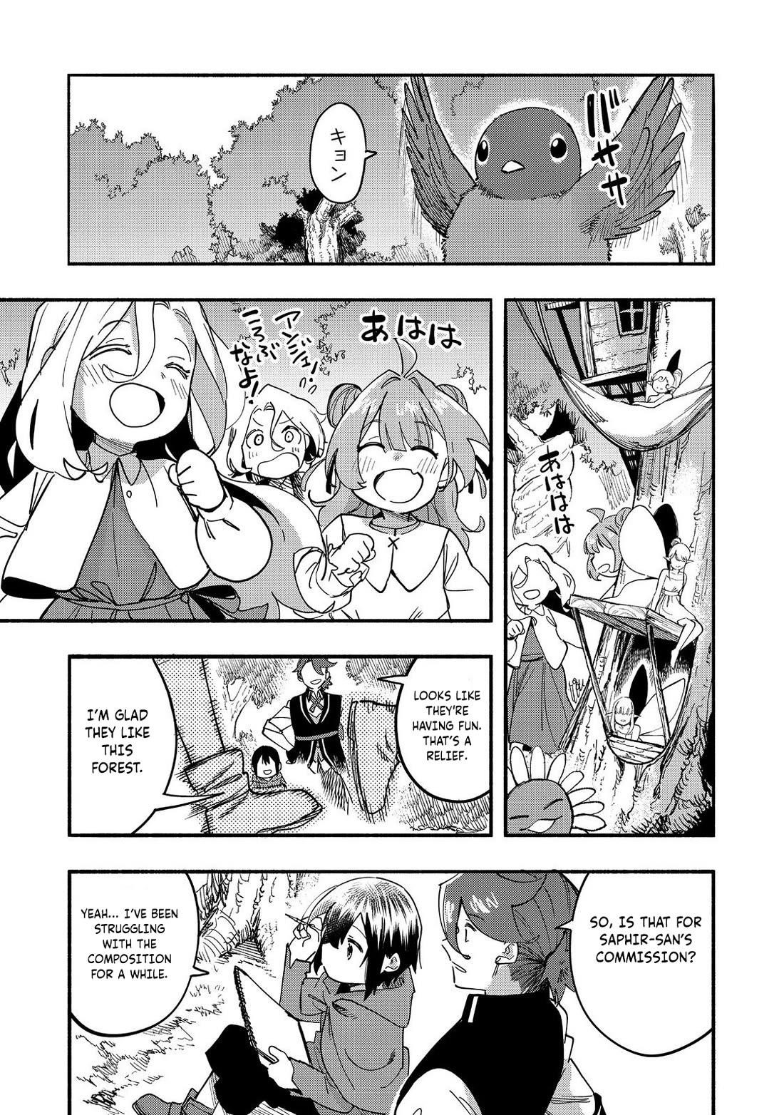 Kyou mo E ni Kaita Mochi ga Umai Chapter 27 — Page 36