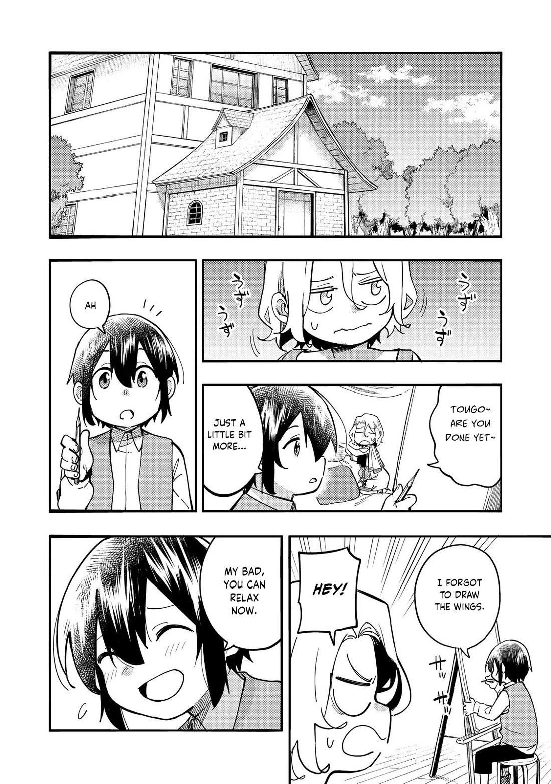 Kyou mo E ni Kaita Mochi ga Umai Chapter 28 — Page 9