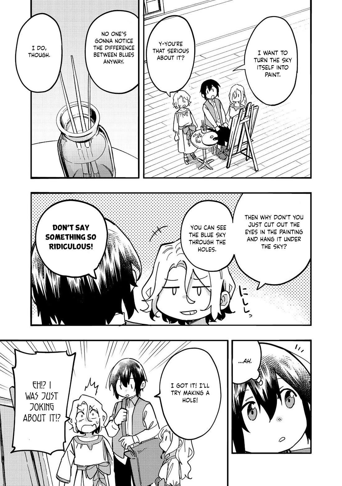 Kyou mo E ni Kaita Mochi ga Umai Chapter 28 — Page 12