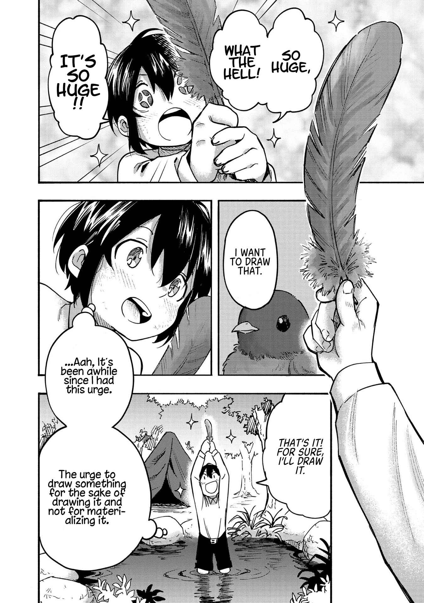 Kyou mo E ni Kaita Mochi ga Umai Chapter 3 — Page 6