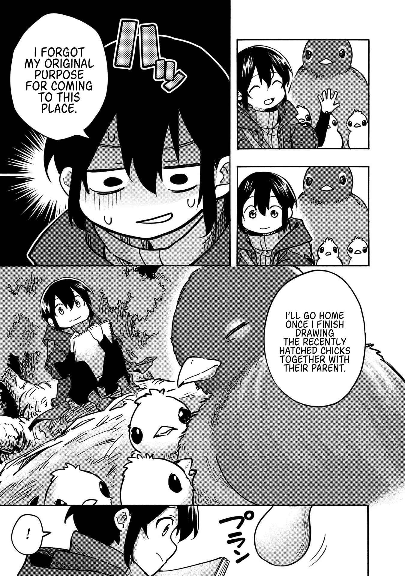Kyou mo E ni Kaita Mochi ga Umai Chapter 3 — Page 34