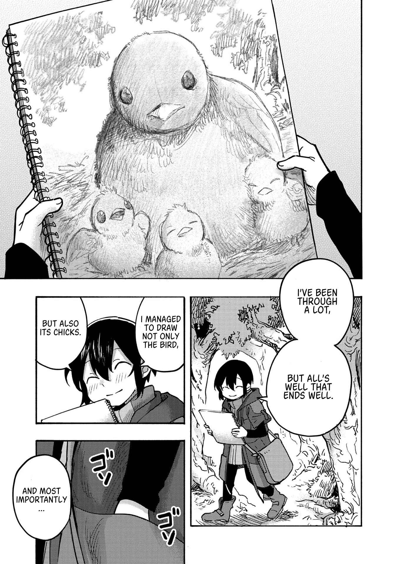 Kyou mo E ni Kaita Mochi ga Umai Chapter 3 — Page 36