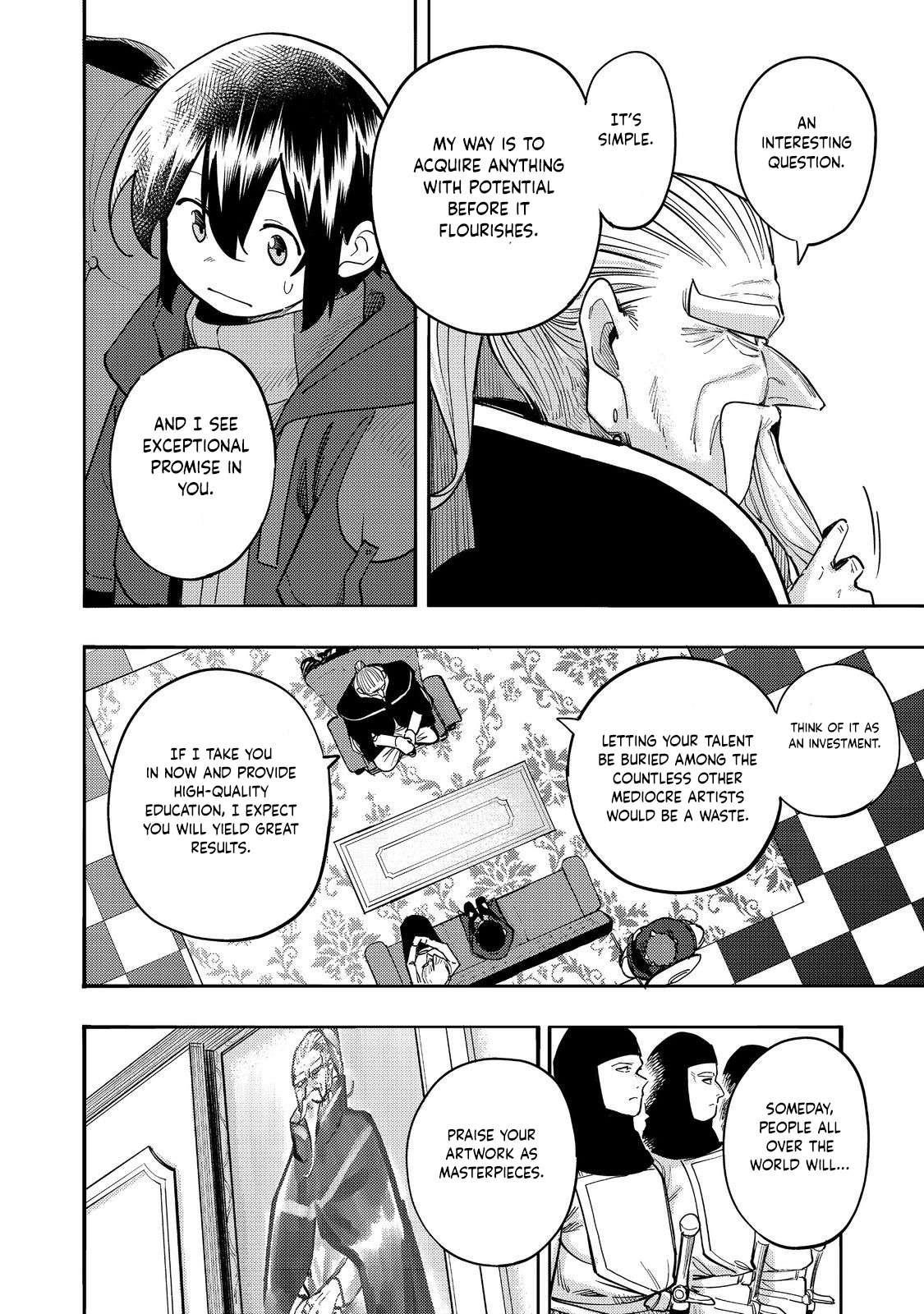 Kyou mo E ni Kaita Mochi ga Umai Chapter 30 — Page 10